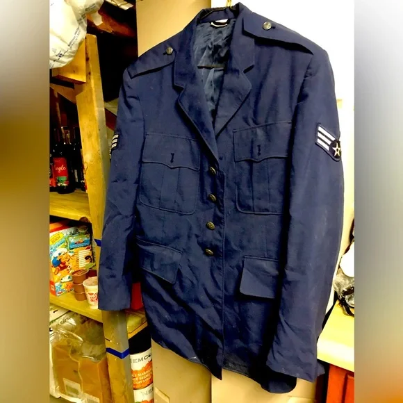 Jackets & Coats | Air Force Dress Blues Jacket | Poshmark